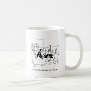Lawyer Cartoon 5299 Coffee Mug