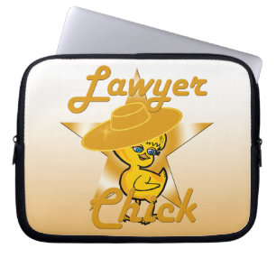 Lawyer Chick #10 Laptop Sleeve