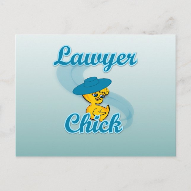 Lawyer Chick #3 Postcard (Front)