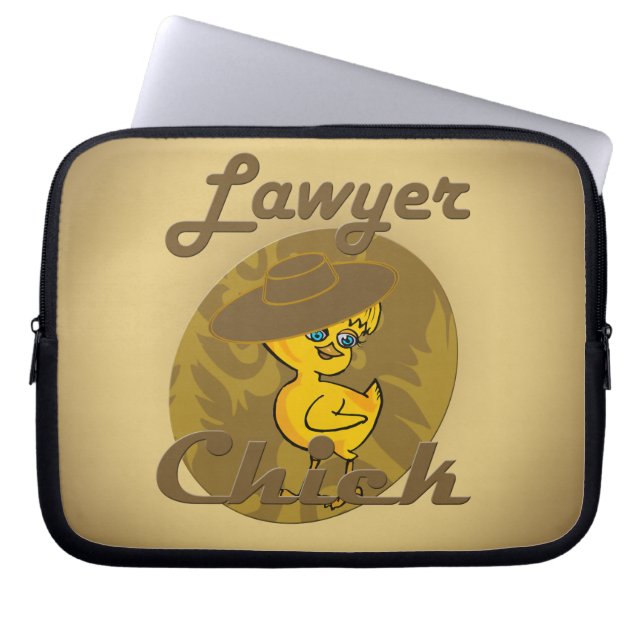 Lawyer Chick #6 Laptop Sleeve (Front)