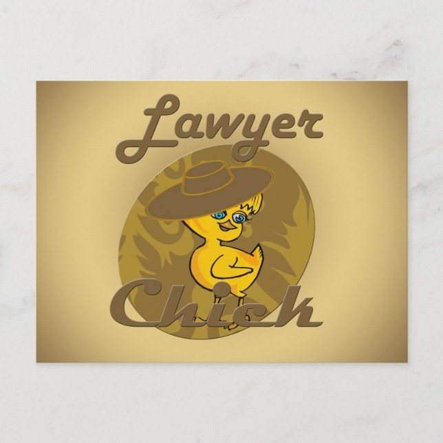 Lawyer Chick #6 Postcard (Front)