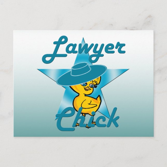 Lawyer Chick #7 Postcard (Front)