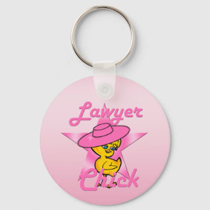 Lawyer Chick #8 Key Ring