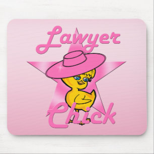 Lawyer Chick #8 Mouse Mat