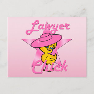 Lawyer Chick #8 Postcard