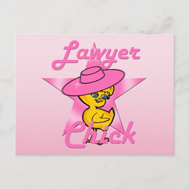 Lawyer Chick #8 Postcard (Front)