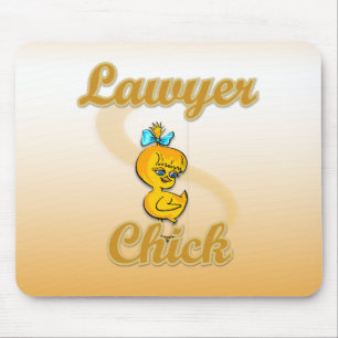 Lawyer Chick Mouse Mat