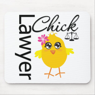 Lawyer Chick Mouse Mat
