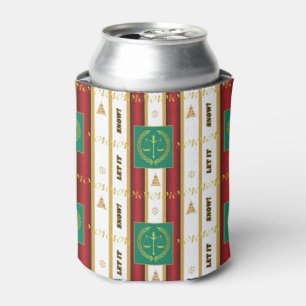 Lawyer Christmas - Let It Snow Scales Justice Can Cooler