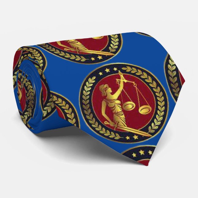 Lawyer Classical Gift Neck Tie (Rolled)
