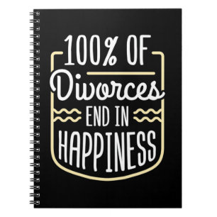 Lawyer Divorces End In Happiness Notebook