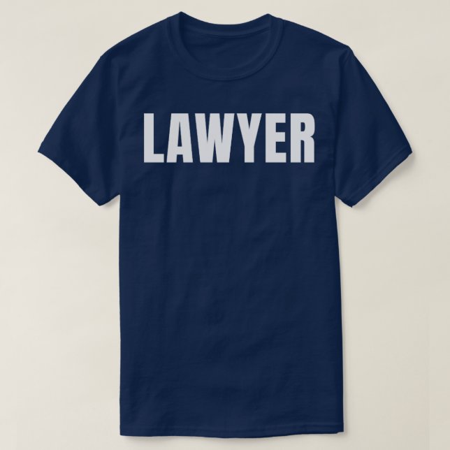 Lawyer Funny Job Title Profession Birthday Gift Id T-Shirt (Design Front)
