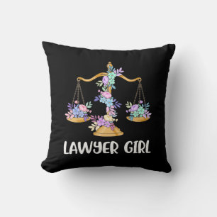 Lawyer Girl Cushion