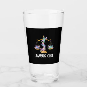 Lawyer Girl Glass