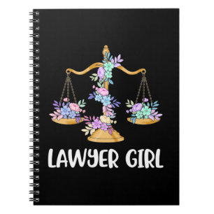Lawyer Girl Notebook
