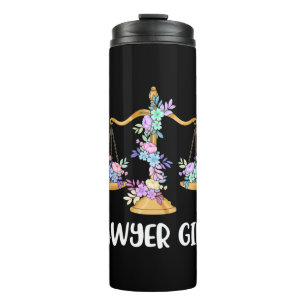 Lawyer Girl Thermal Tumbler
