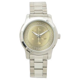 Lawyer   Golden Scales Of Justice Watch