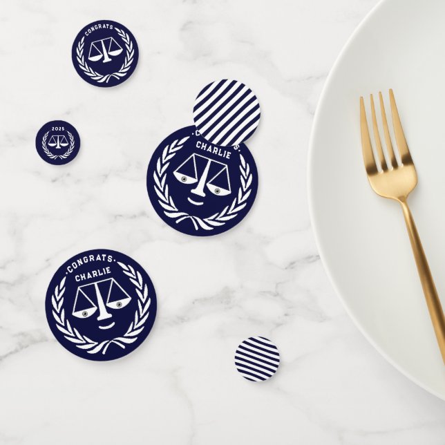 Lawyer Graduation Party Confetti (Group)