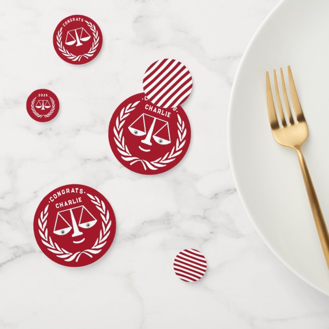 Lawyer Graduation Party Confetti (Group)