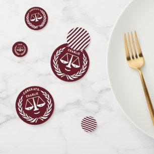 Lawyer Graduation Party Confetti