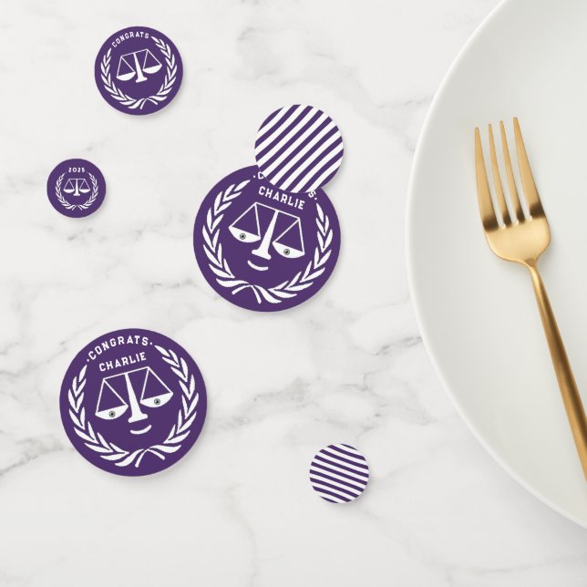 Lawyer Graduation Party Confetti (Group)