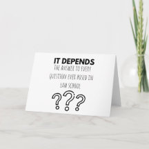 Lawyer greeting card