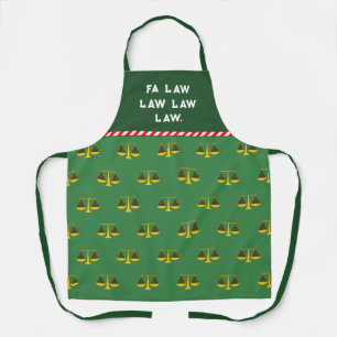 Lawyer Holiday Gift Adult Apron