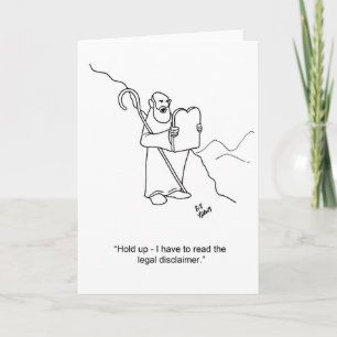 Lawyer Humour Greeting Card