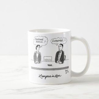 Lawyer in love coffee mug