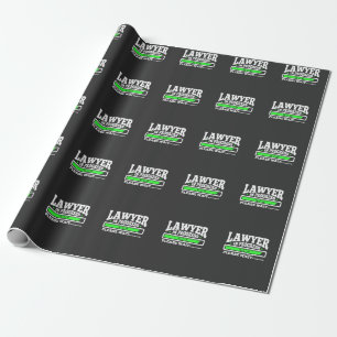 Lawyer In Progress Funny Law School Student Wrapping Paper