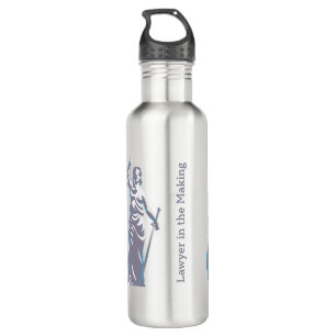 Lawyer in the Making Lady Justice (Silver) 710 Ml Water Bottle