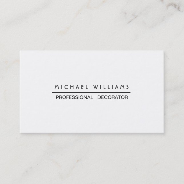 Lawyer in the new professional elegant law business card (Front)