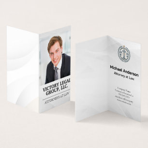 Lawyer   Justice Logo   Business Man Card