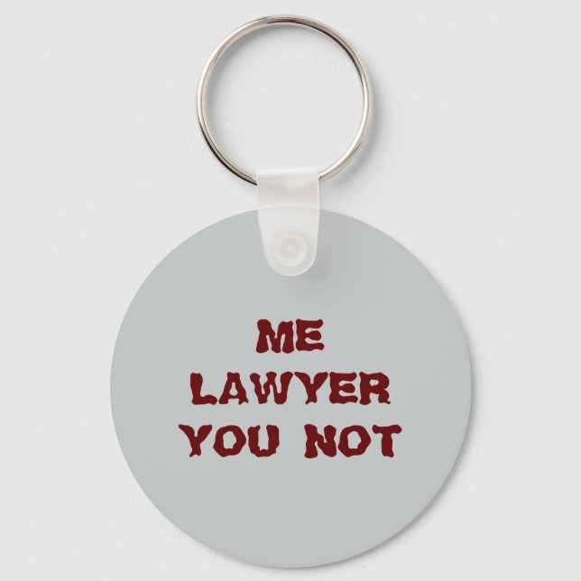 Lawyer Keychain (Front)