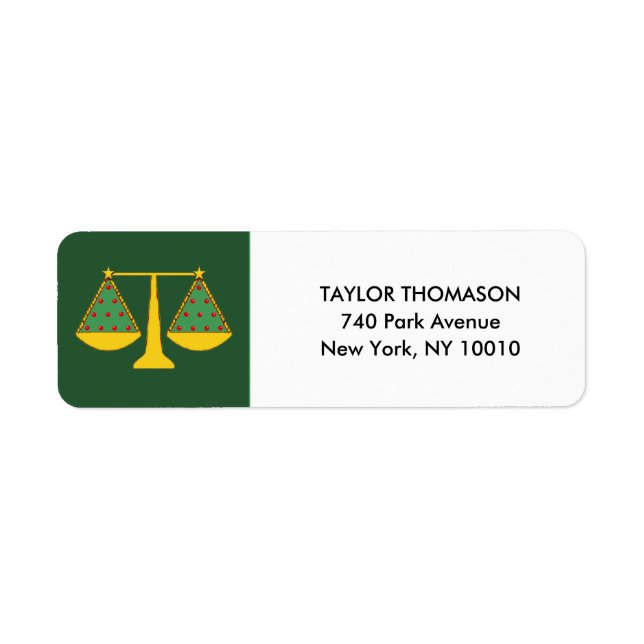 Lawyer Law Office Christmas (Front)