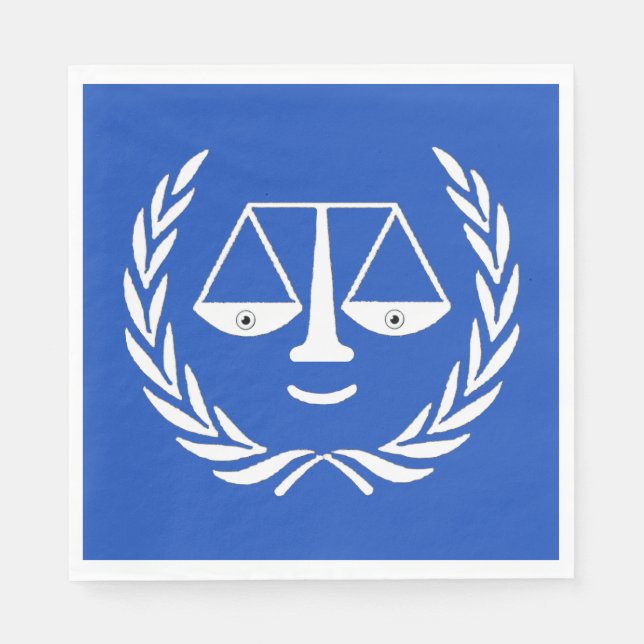 Lawyer Law School Graduation Party Napkins (Front)