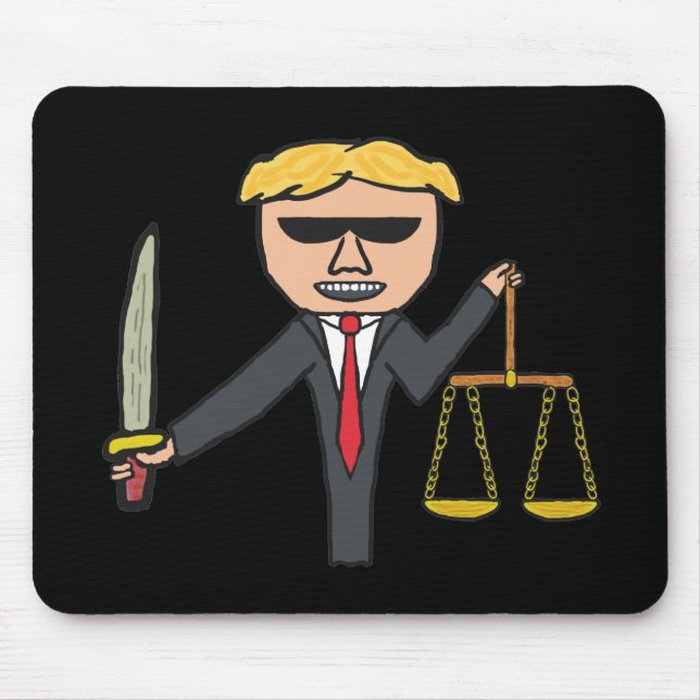 Lawyer Mouse Mat (Front)