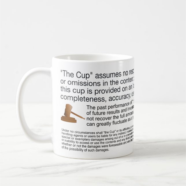 Lawyer Mug (Left)