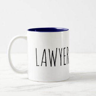 Lawyer Navy Blue Interior Inside Coffee Mug