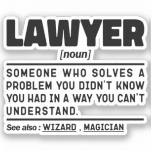 Lawyer Noun Advocate Graduate Sarcastic Sayings