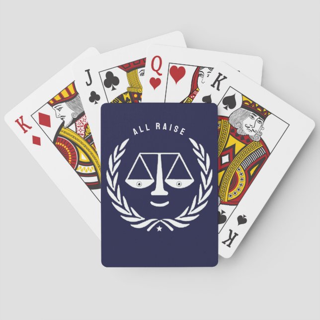 Lawyer Novelty Gift Playing Cards (Back)