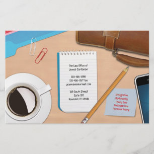 Lawyer Office Job Desk Flyer