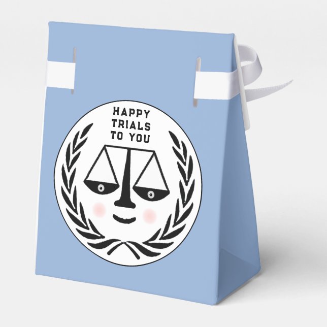 Lawyer Party Favour Box (Back Side)