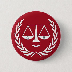 Lawyer Party Favours 6 Cm Round Badge