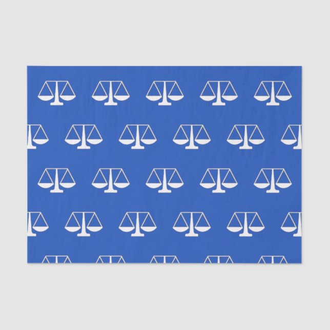 Lawyer Party Gifts Tissue Paper (Front)