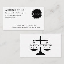 Lawyer Personalised Logo Stationery Calling