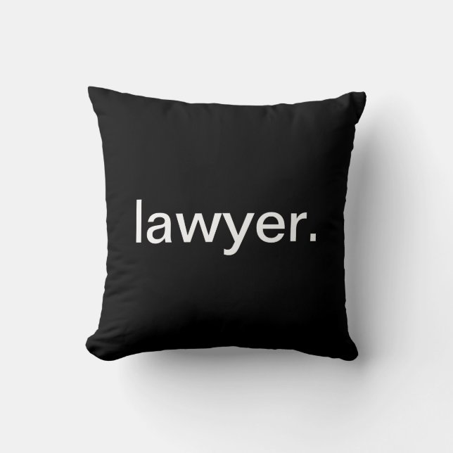 Lawyer Pillow (Front)