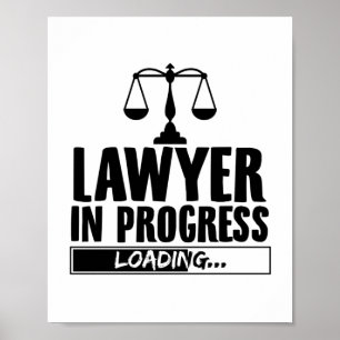 Lawyer Profession   Lawyers Lawyers Law Gift Idea Poster