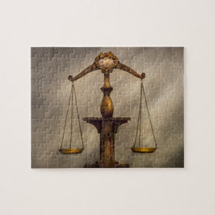 Lawyer - Scale - Fair and Just Jigsaw Puzzle