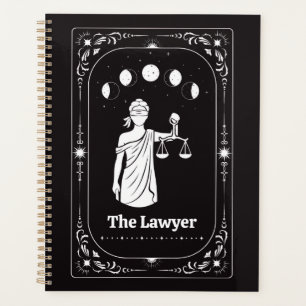 Lawyer Tarot Law School Graduation Graduate Gift Planner